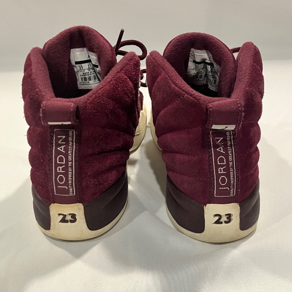 Air Jordan 12 Retro Bordeaux Women 4.5 Youth 3Y Men 3 - Picture 3 of 5